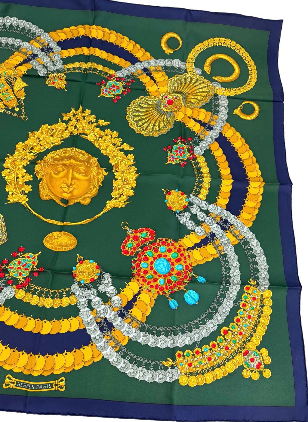 Hermès Kosmima Silk Scarf 90