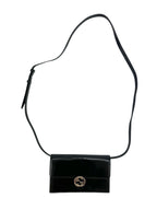 Gucci Black Interlocking GG Small Crossbody Bag (WOC)