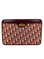 Christian Dior Bordeaux Vintage Clutch