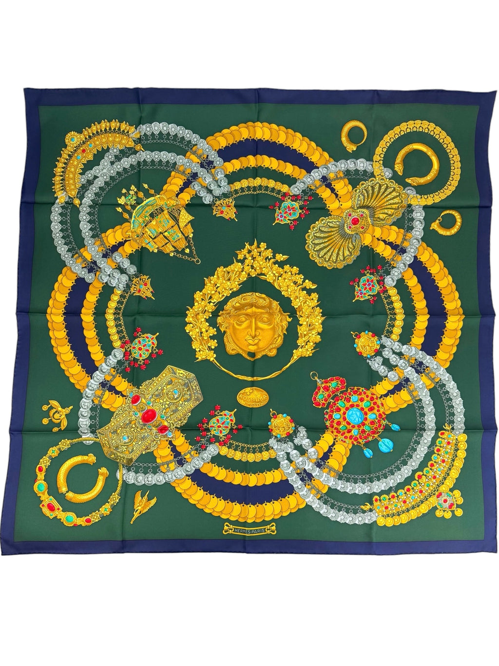 Hermès Kosmima Silk Scarf 90