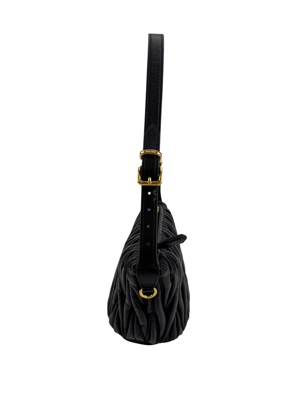 Miu Miu Black Nappa Wander Mini Bag