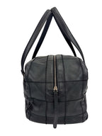 Chanel Black Chocolate Bar Boston Bag