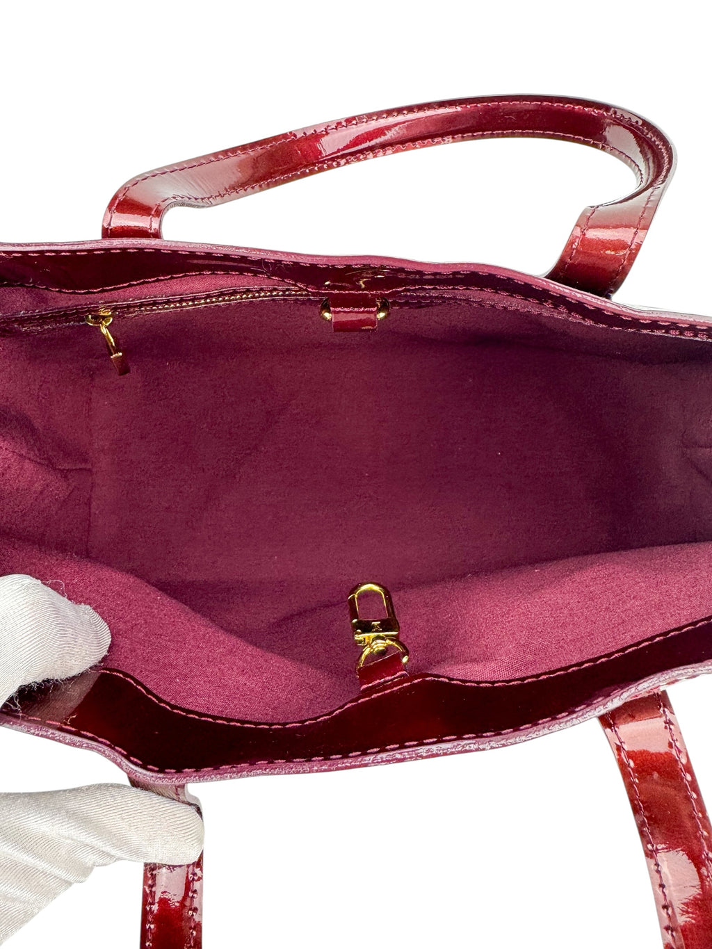 Louis Vuitton Vernis Amarante Wilshire