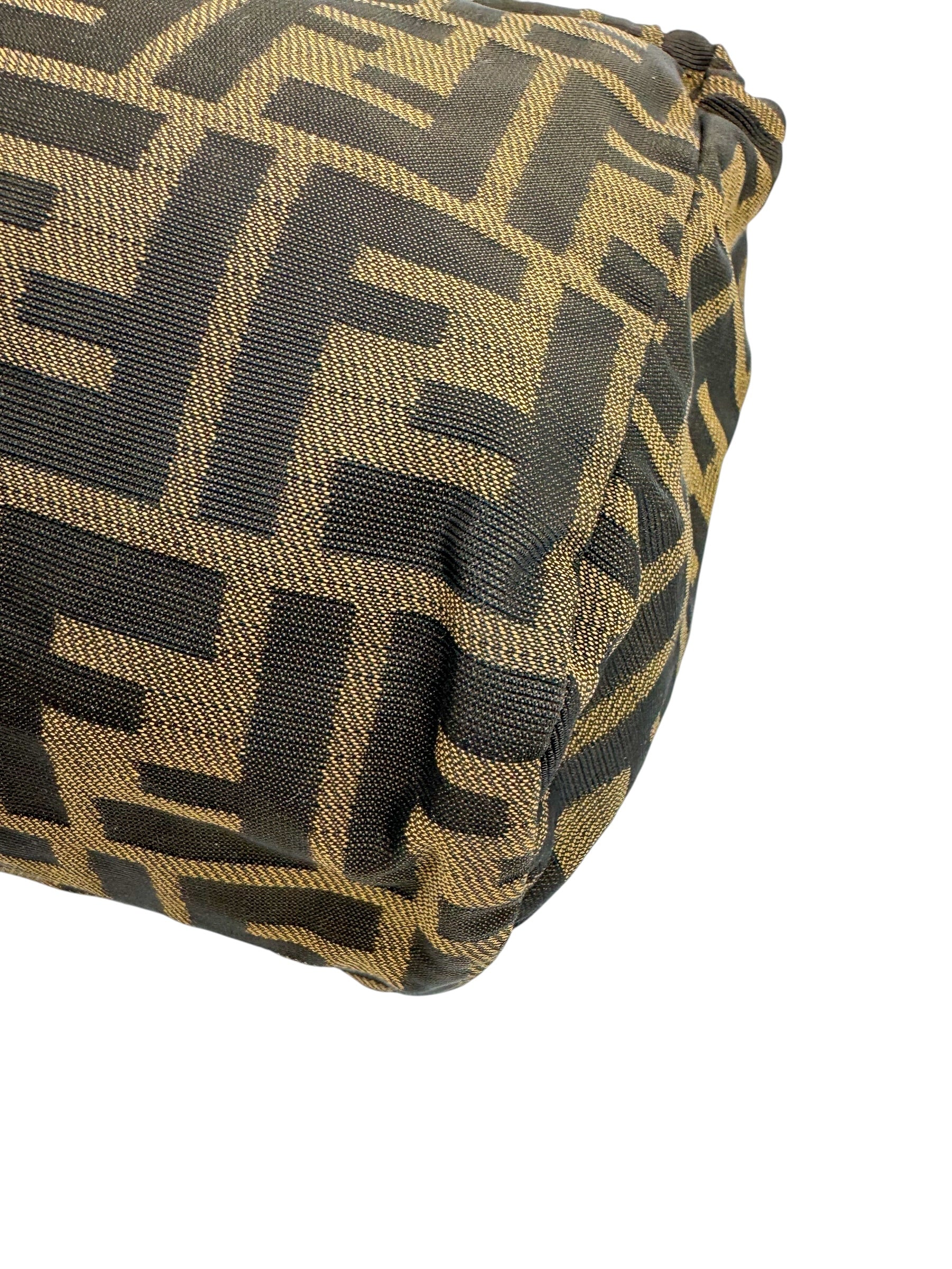 Fendi Zucca Small Top Handle Bag