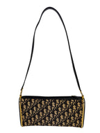 Christian Dior Navy Trotter Shoulder Bag