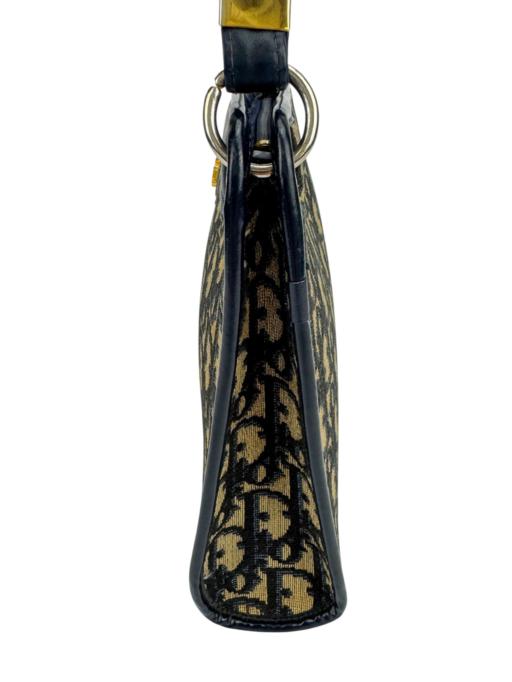 Christian Dior Navy Oblique Shoulder Bag