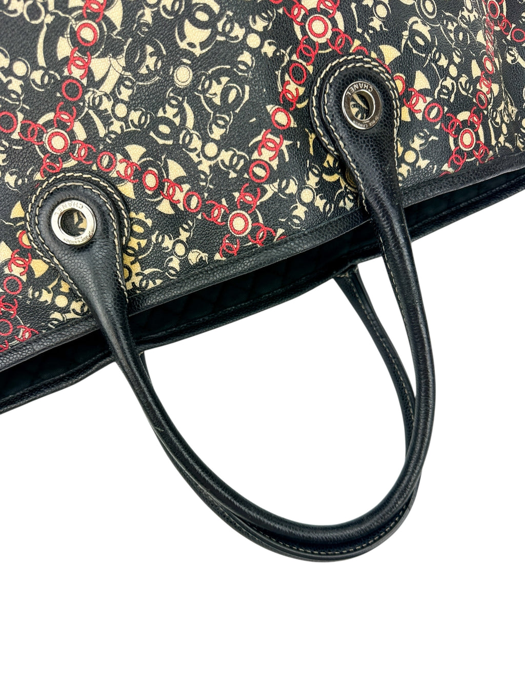 Chanel Optic Coco Large Tote W/ Pouch