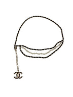 Chanel Medallion Chain and Pearl Belt