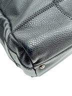 Chanel Black Chocolate Bar Boston Bag