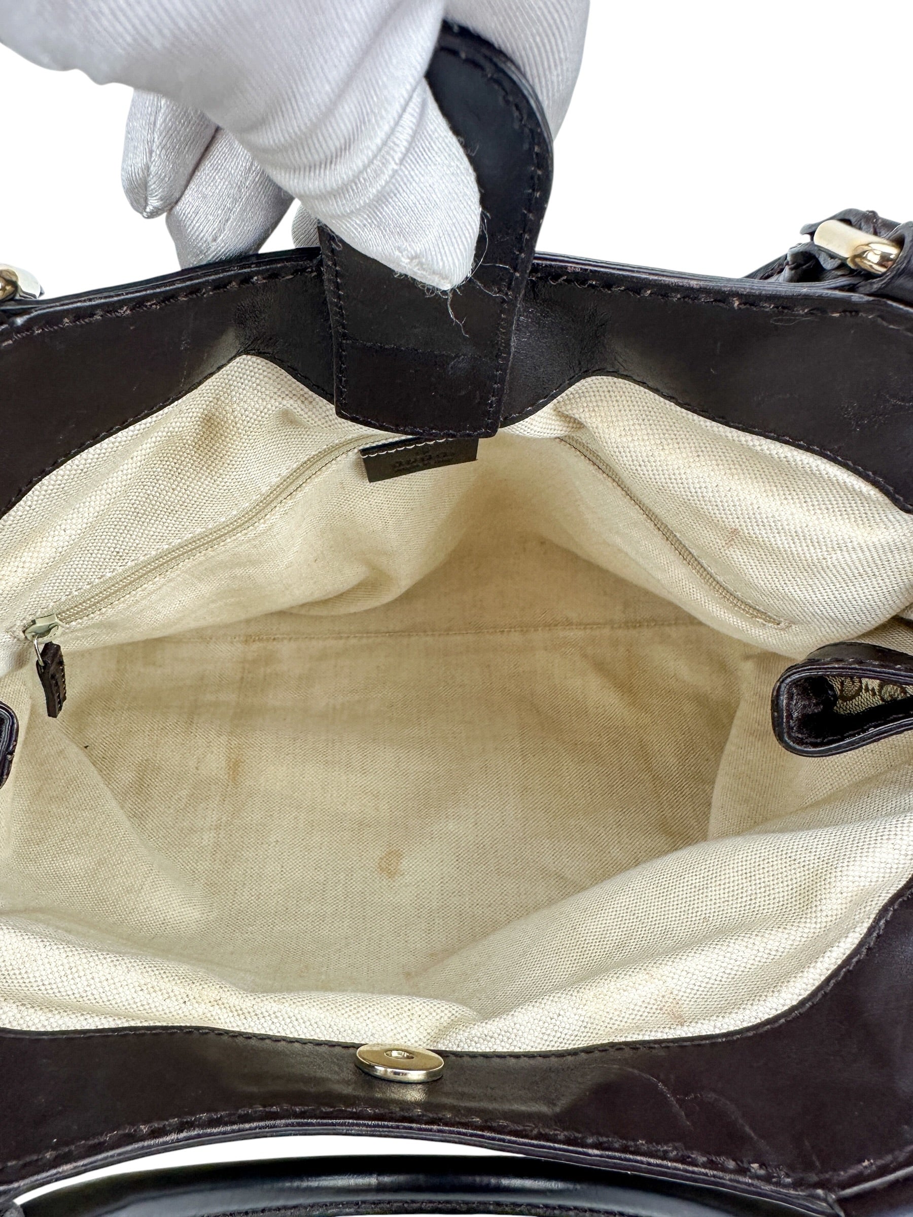 Gucci GG Canvas Sukey Handbag