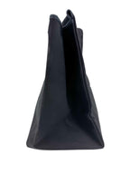 Hermès Black Toile and Leather XL Herbag W/ Spare Bag