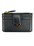 Prada Saffiano Compact Wallet