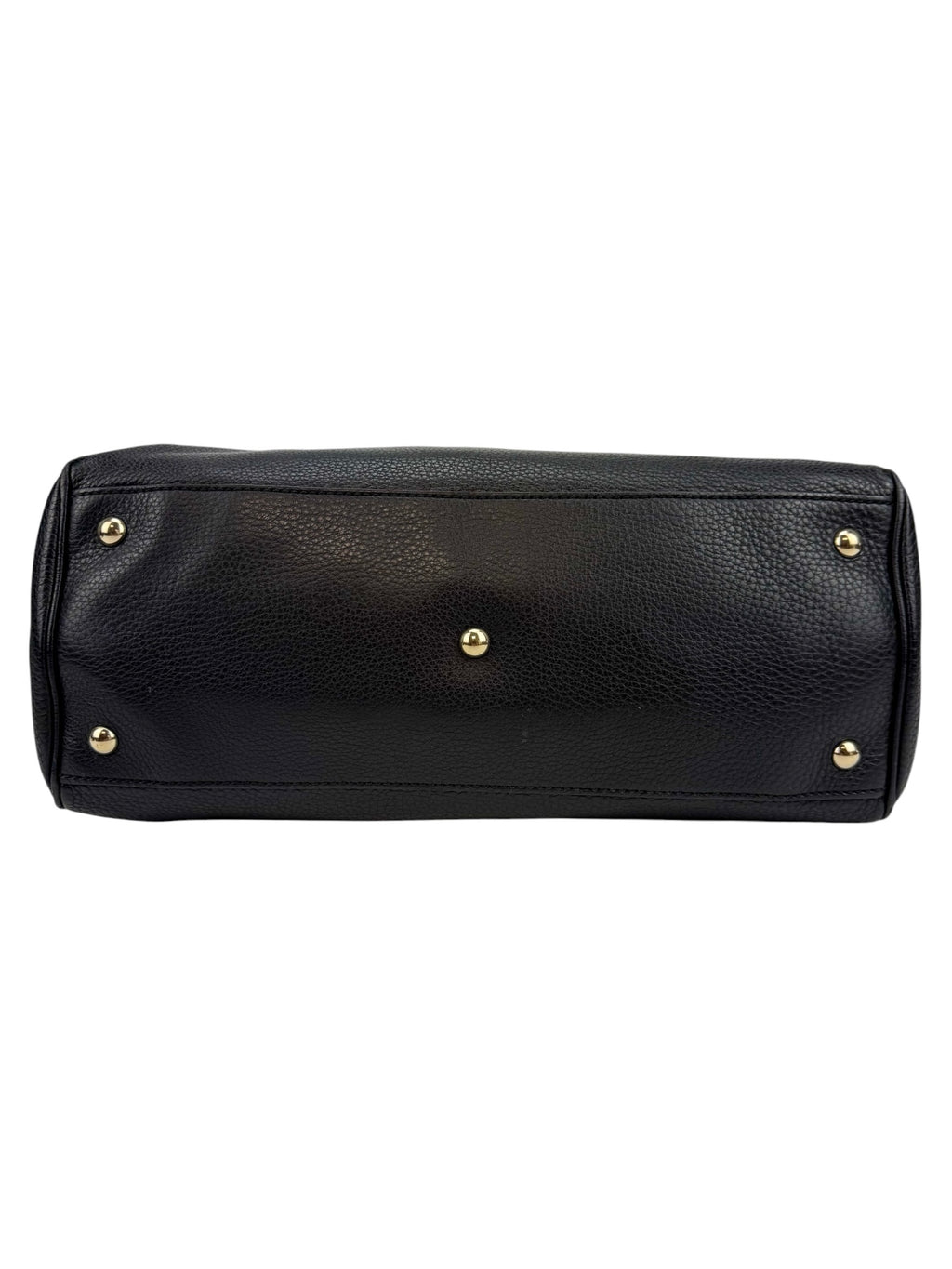 Gucci Black Medium Bamboo Shopper Tote