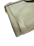 Gucci Ivory Ophidia Leather Shoulder Bag
