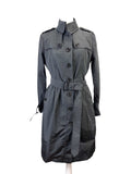 Burberry Black Trench Coat Size 40