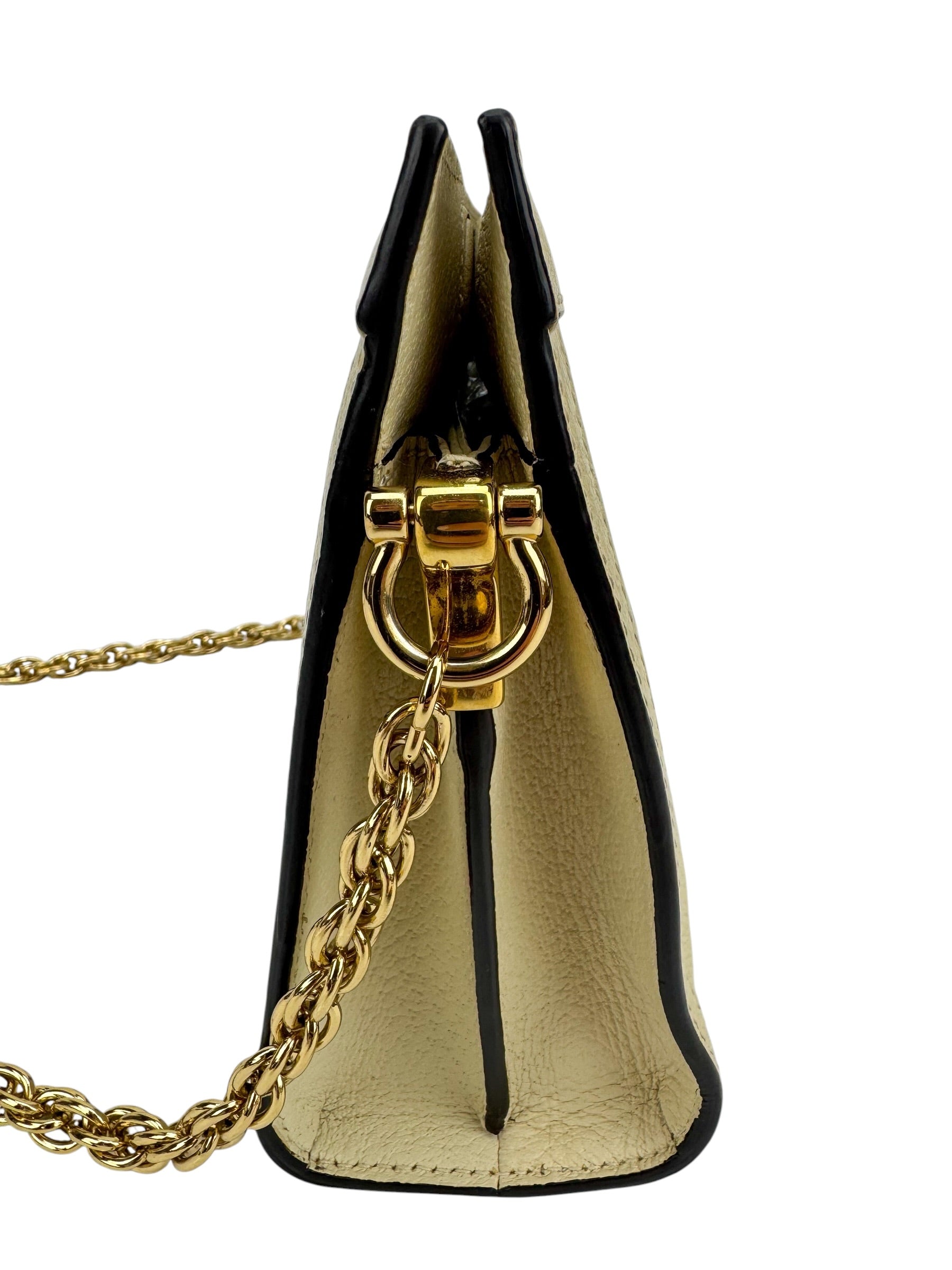 Gucci Ivory Ophidia Leather Shoulder Bag