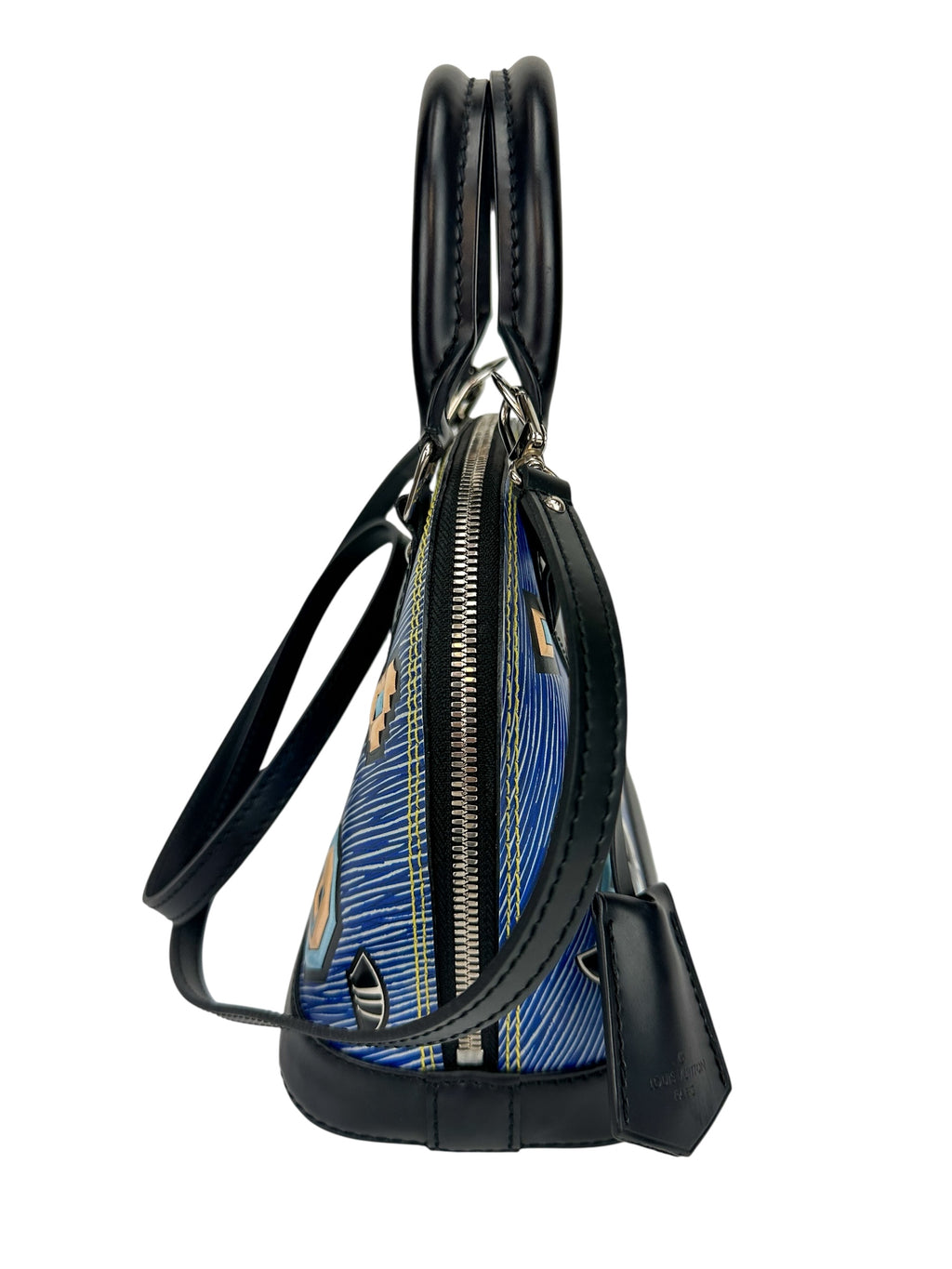 Louis Vuitton Blue Azteque Epi Alma BB W/ Strap (Limited Edition)