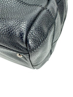 Chanel Black Chocolate Bar Boston Bag