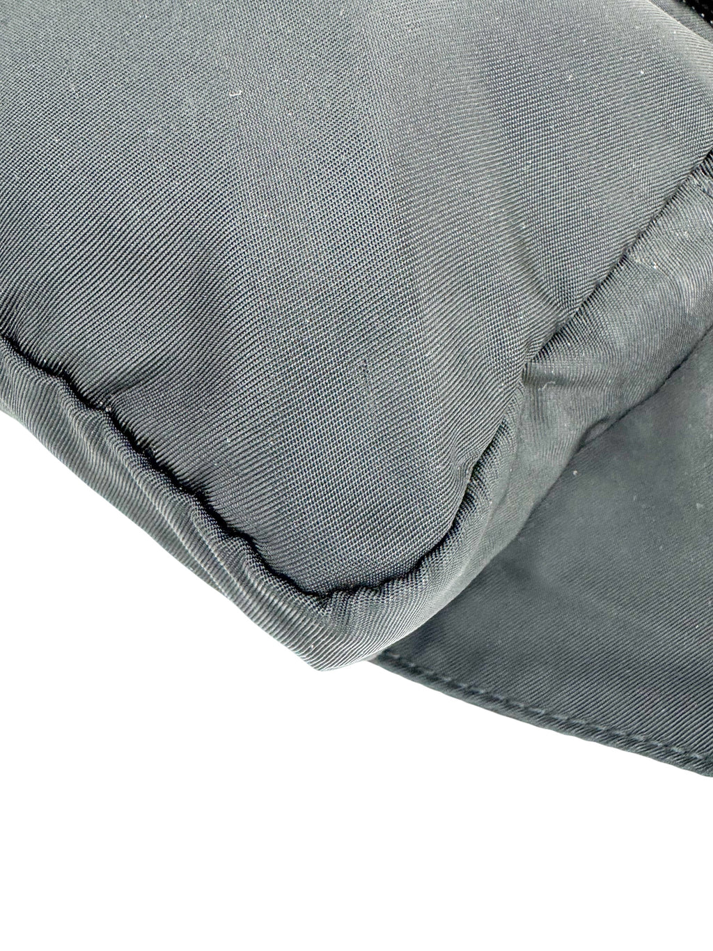 Prada Black Nylon Bum Bag