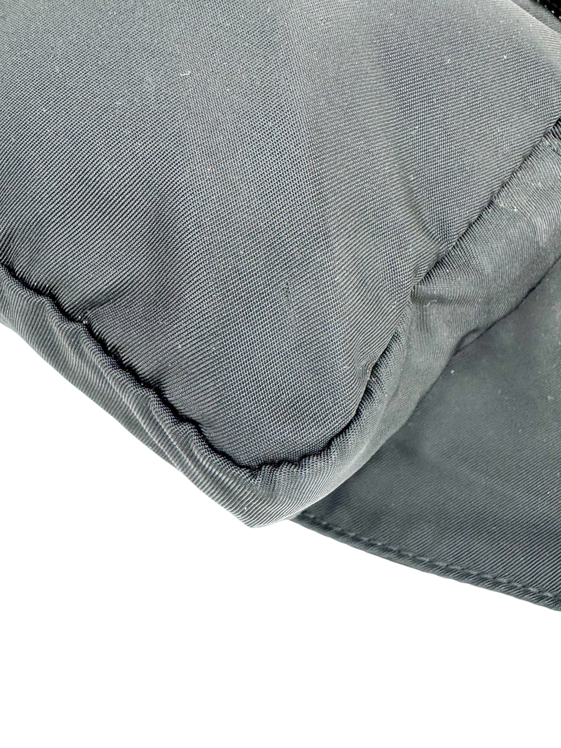 Prada Black Nylon Bum Bag