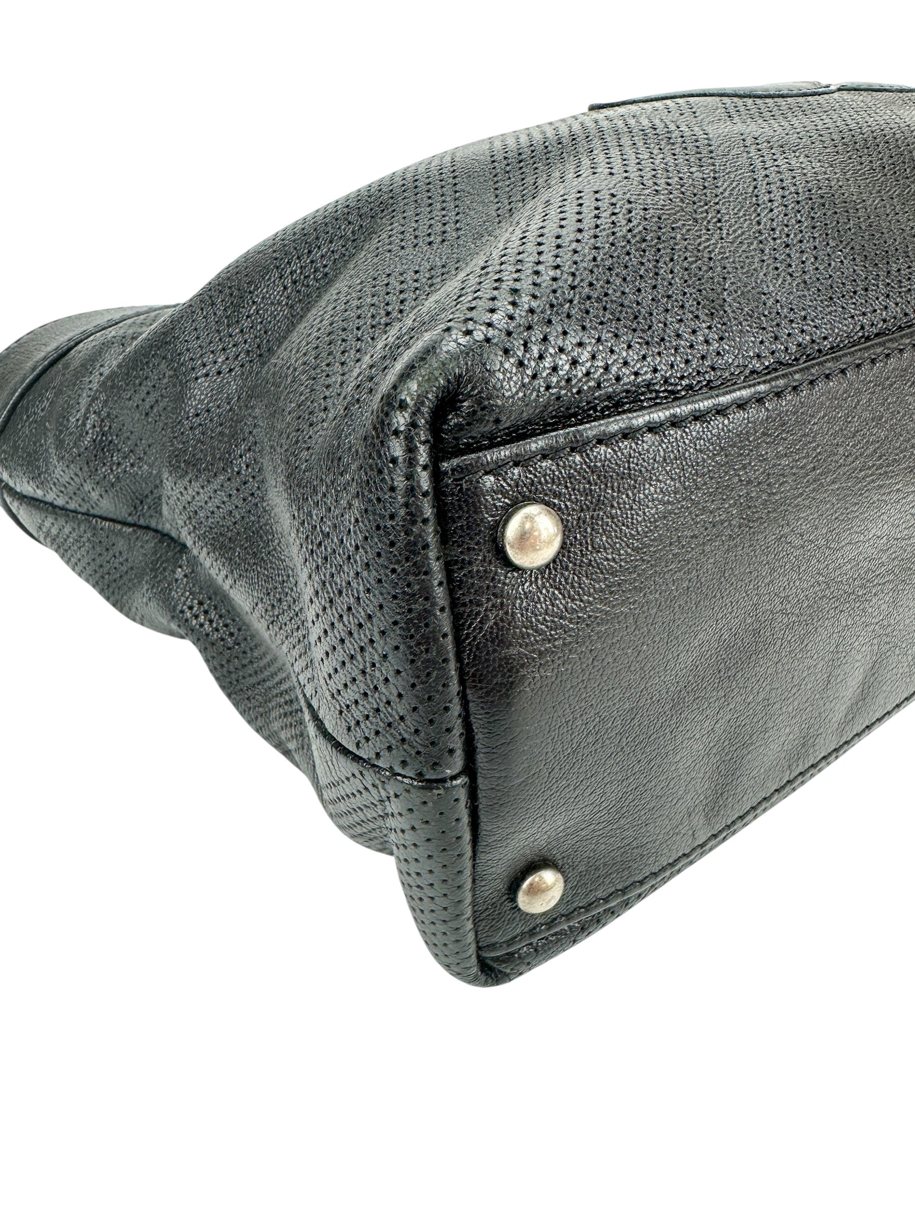 Chanel Coco Black Leather Tote