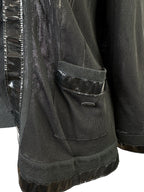 Chanel Black Cardigan w/ Bow Tie Size 42