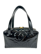 Chanel Black Patent Coco Bag