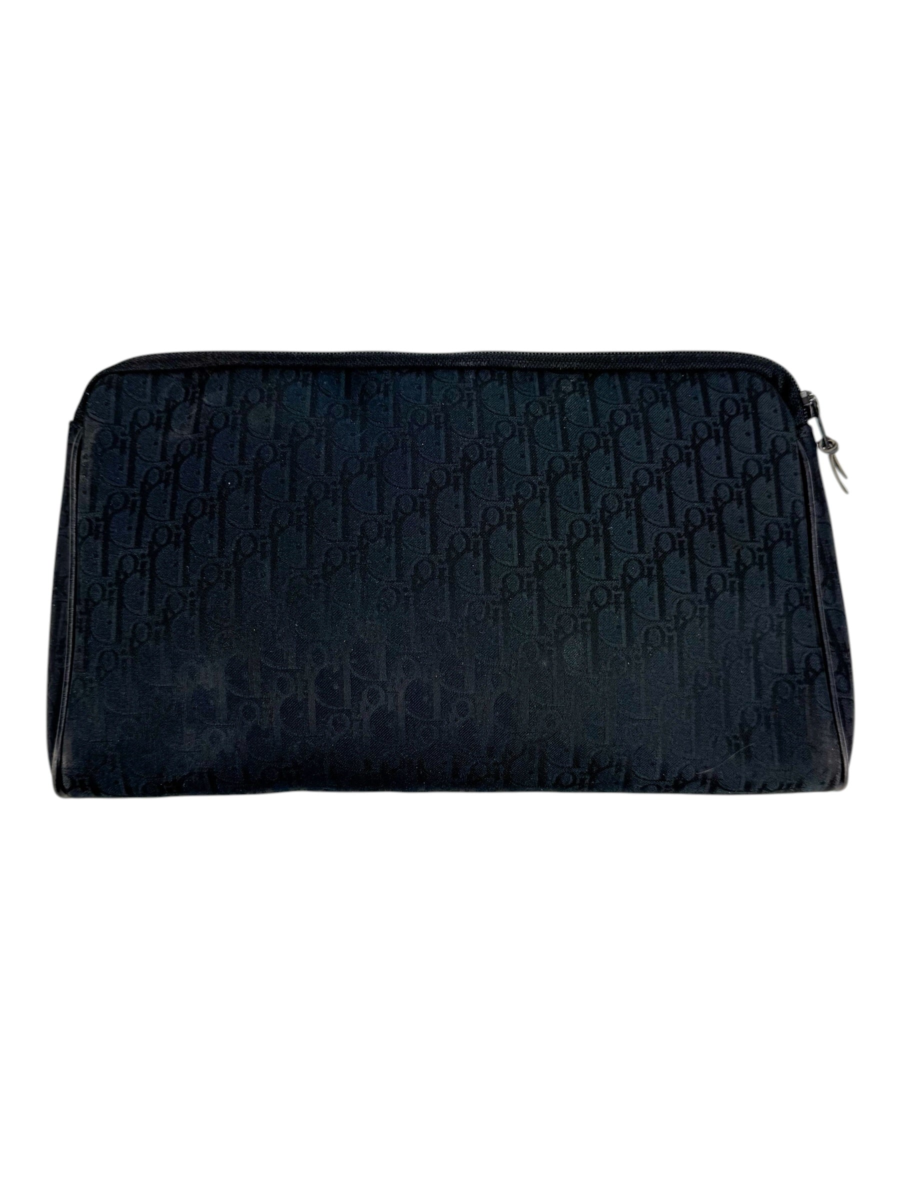 Christian Dior Black Trotter Clutch