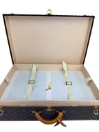 Louis Vuitton Vintage Monogram Alzer Trunk 75