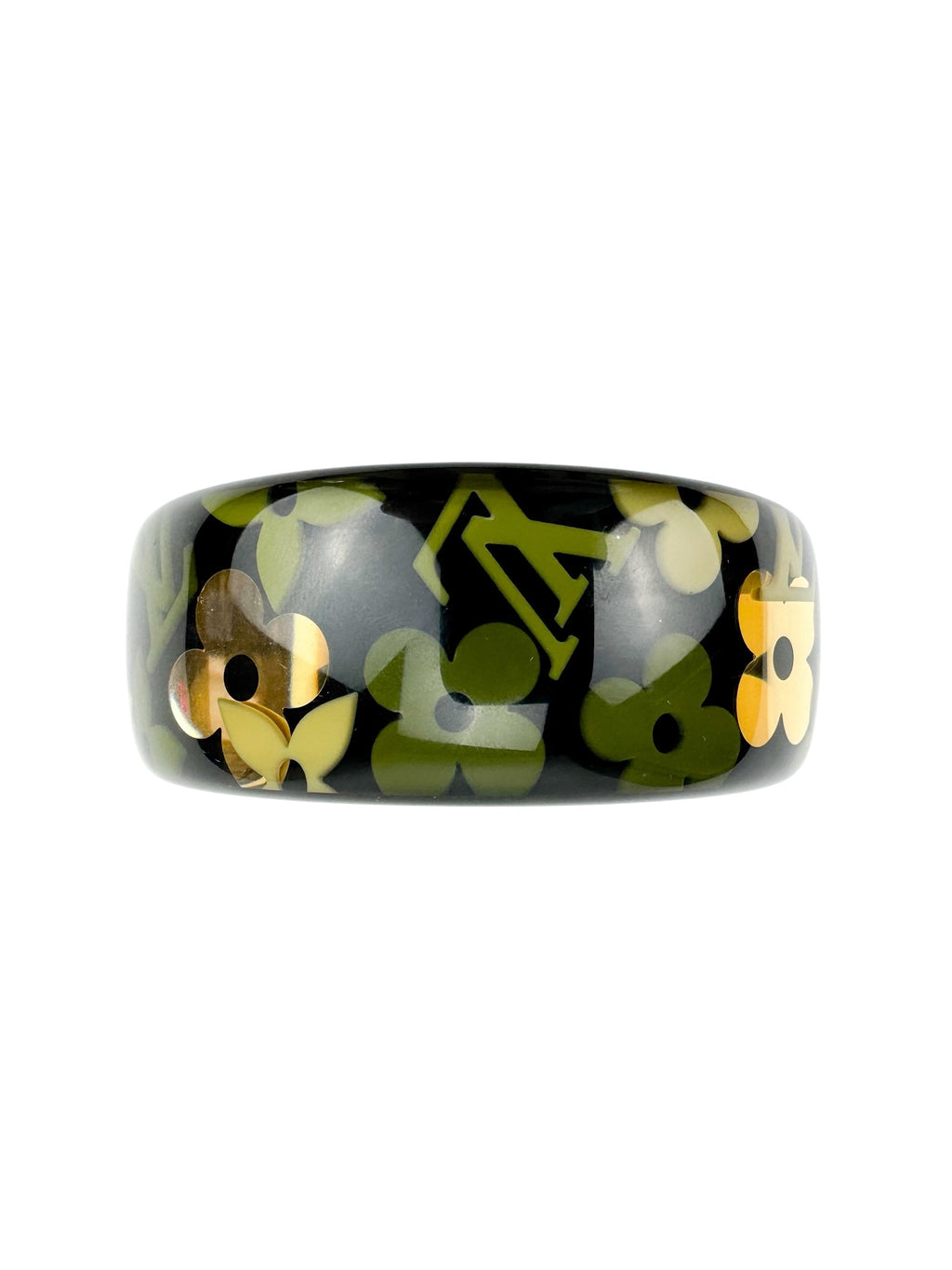 Louis Vuitton Flower Logo Resin Bangle