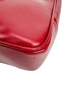 Chanel Red Lambskin Timeless Tote