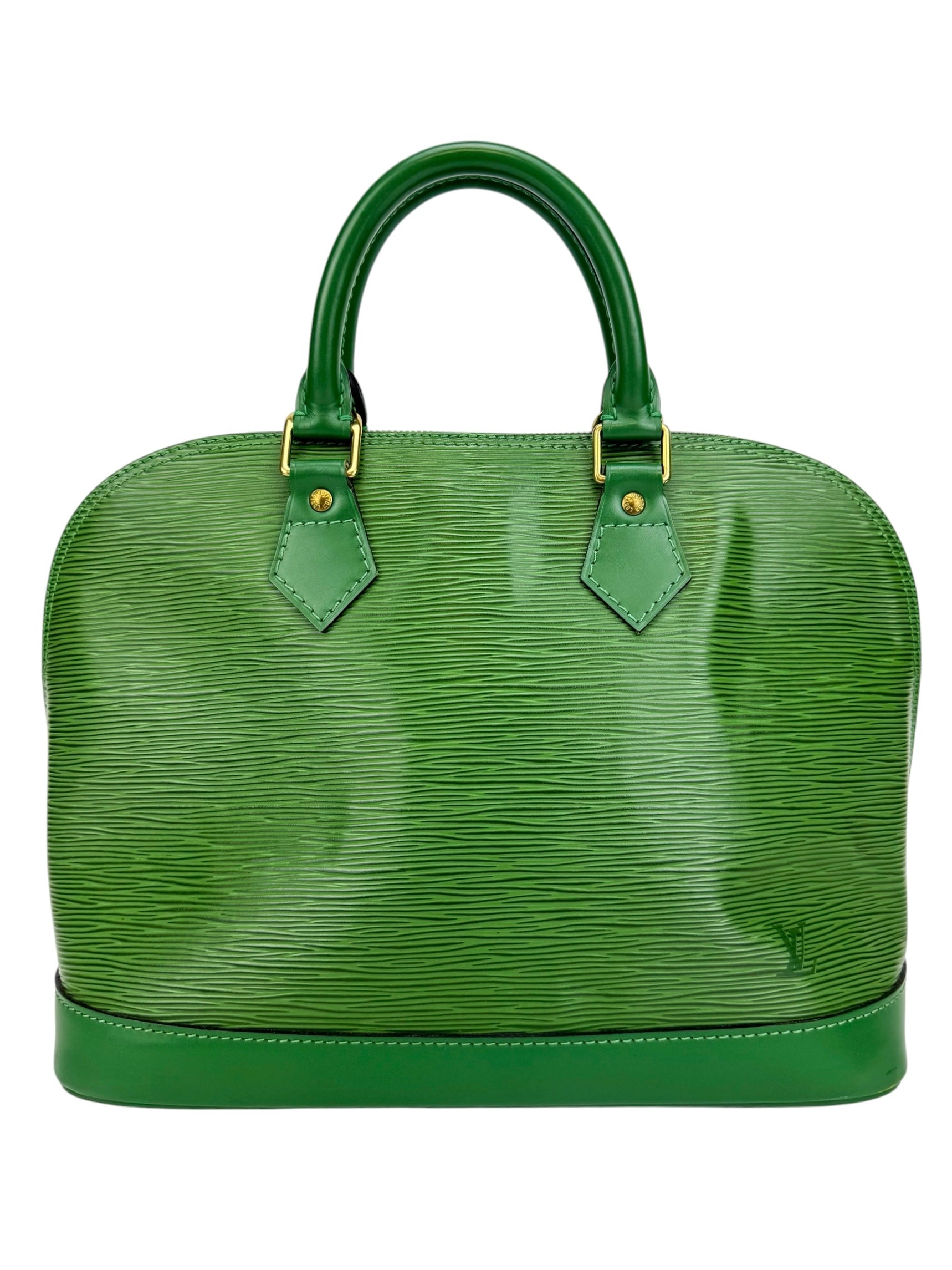 Louis Vuitton Green Epi Alma PM
