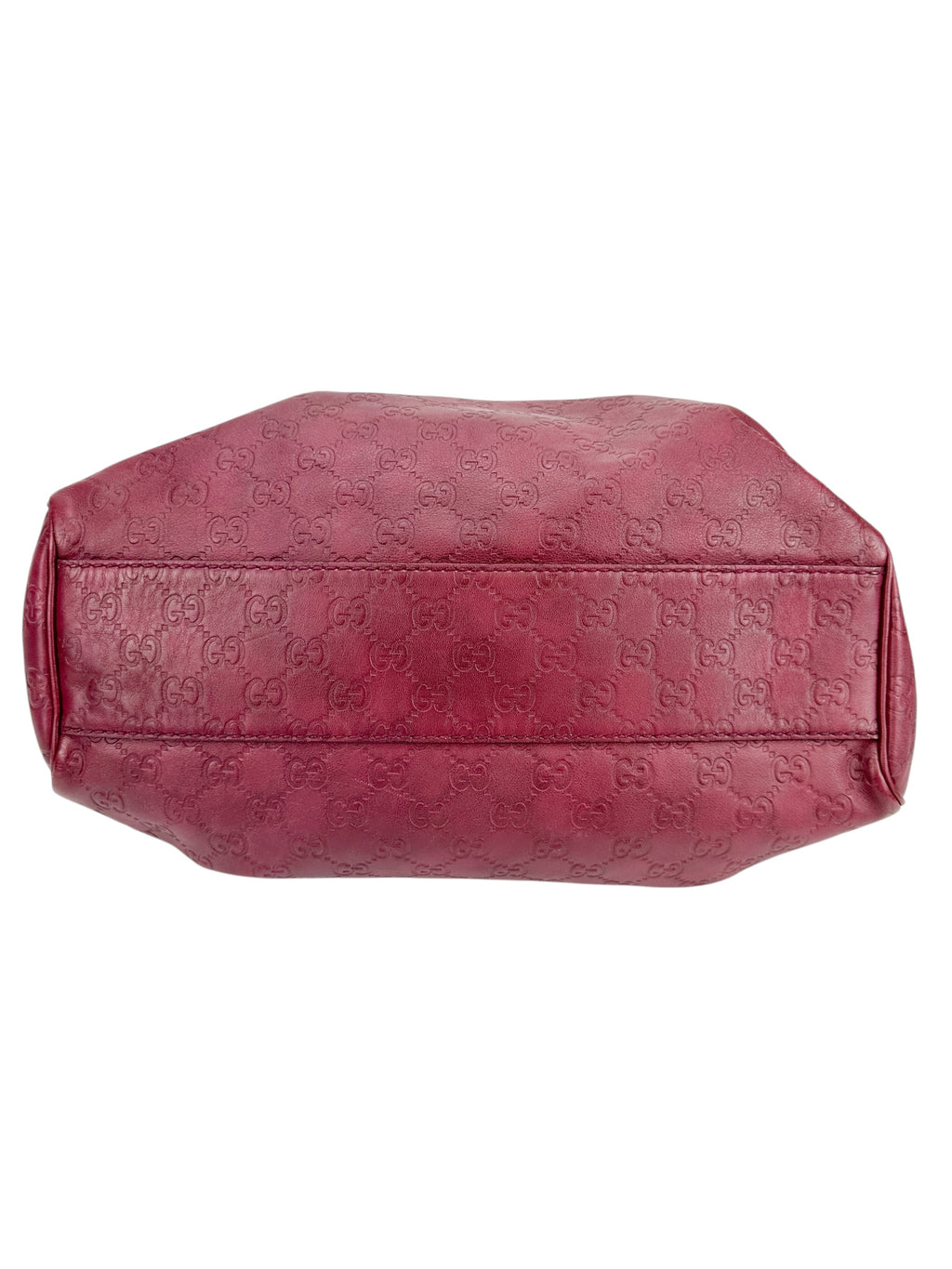 Gucci Magenta Guccissima Top Handle Bag