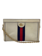 Gucci Ivory Ophidia Leather Shoulder Bag