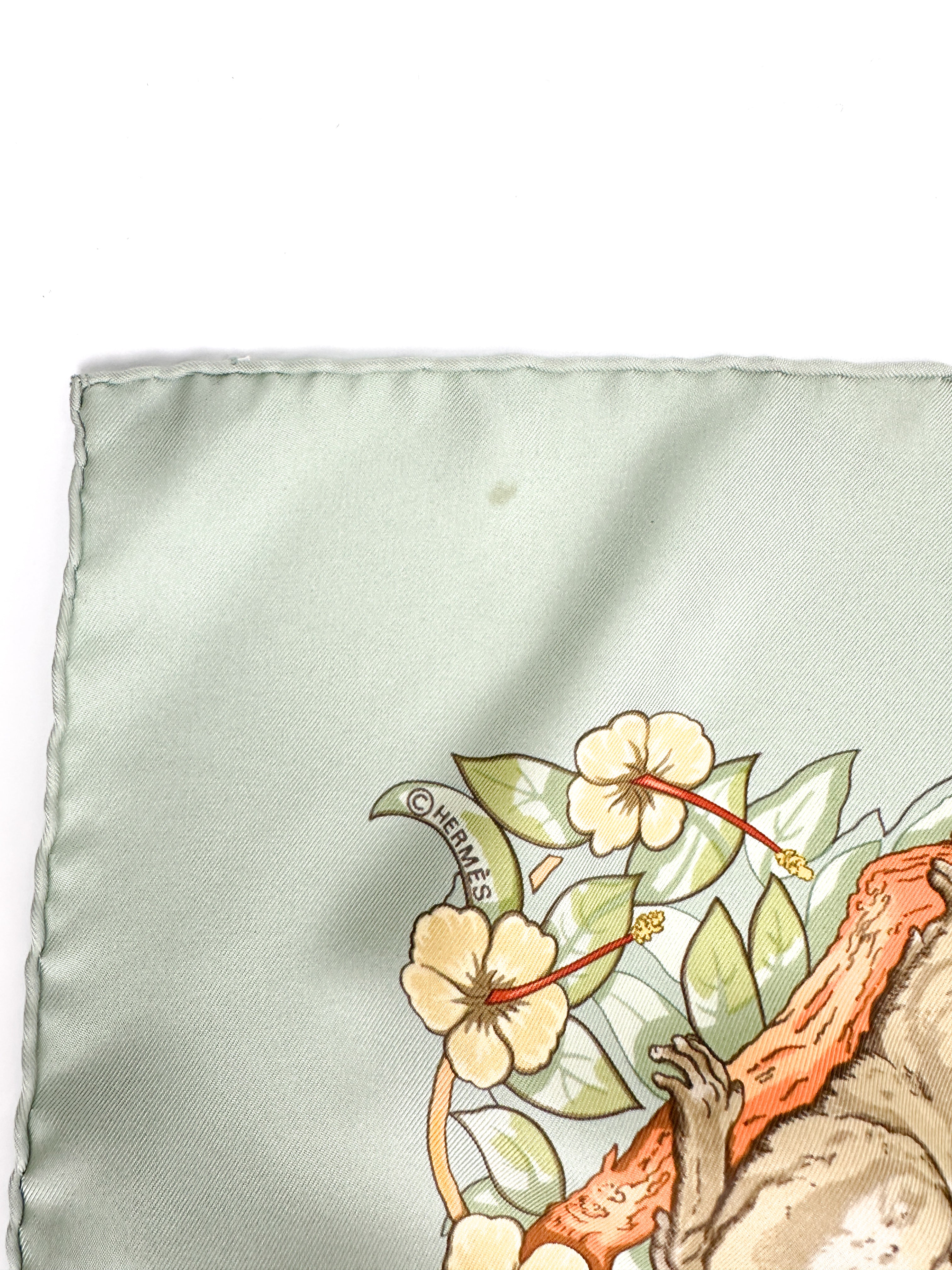 Hermes Jungle Love Forever 90cm Silk Scarf
