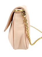 Fendi Pink Leather Crossbody Bag