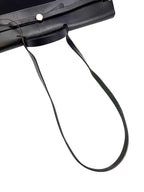 Hermès Black Toile and Leather XL Herbag W/ Spare Bag