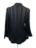 Chanel Black Cardigan w/ Bow Tie Size 42