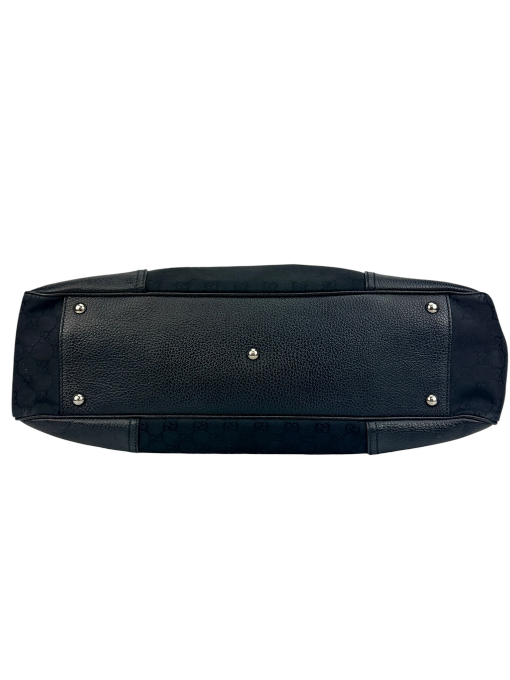 Gucci Black Canvas Princy Tote Bag