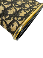 Christian Dior Navy Trotter Shoulder Bag