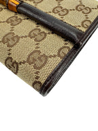 Gucci GG Canvas Bamboo Crossbody Bag