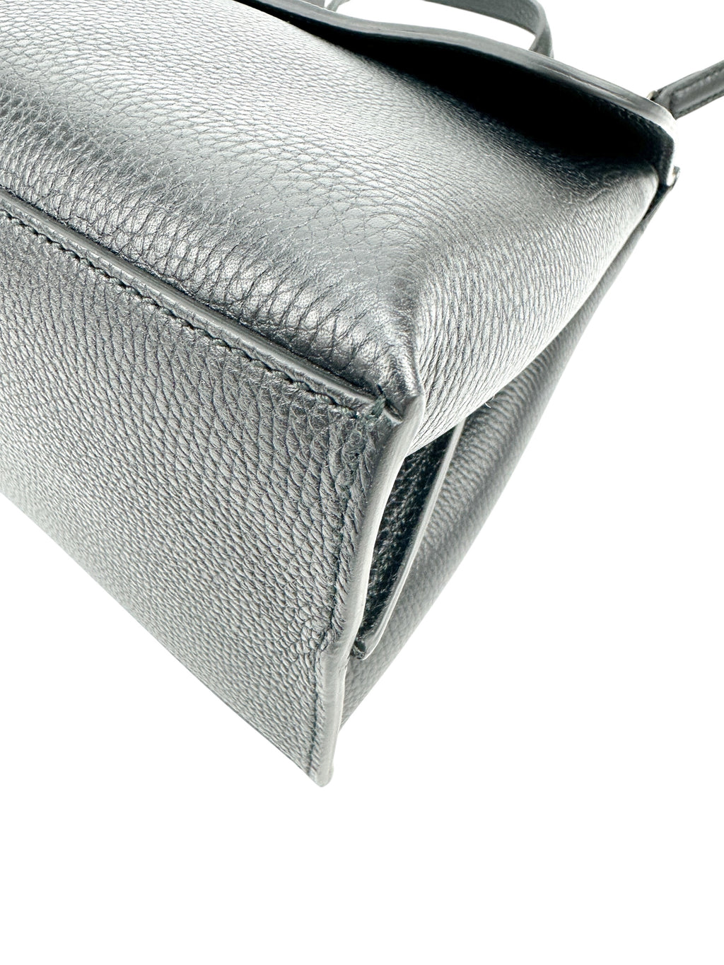 Gucci Black Leather Bamboo Daily Tote