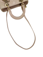 Christian Dior Pink Cannage Medium Lady Dior