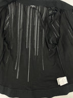 Chanel Black Cardigan w/ Bow Tie Size 42