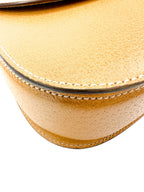 Gucci Small Beige Leather 1947 Bamboo Bag