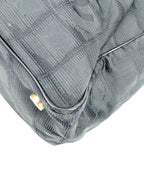 Chanel Black Travel Line Tote