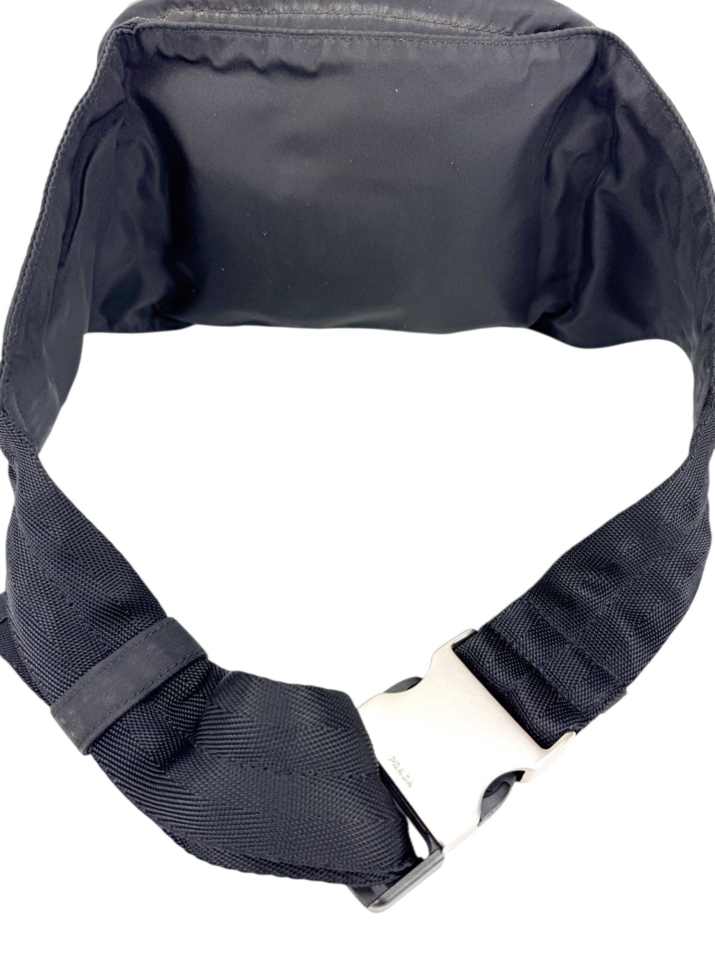 Prada Black Nylon Bum Bag