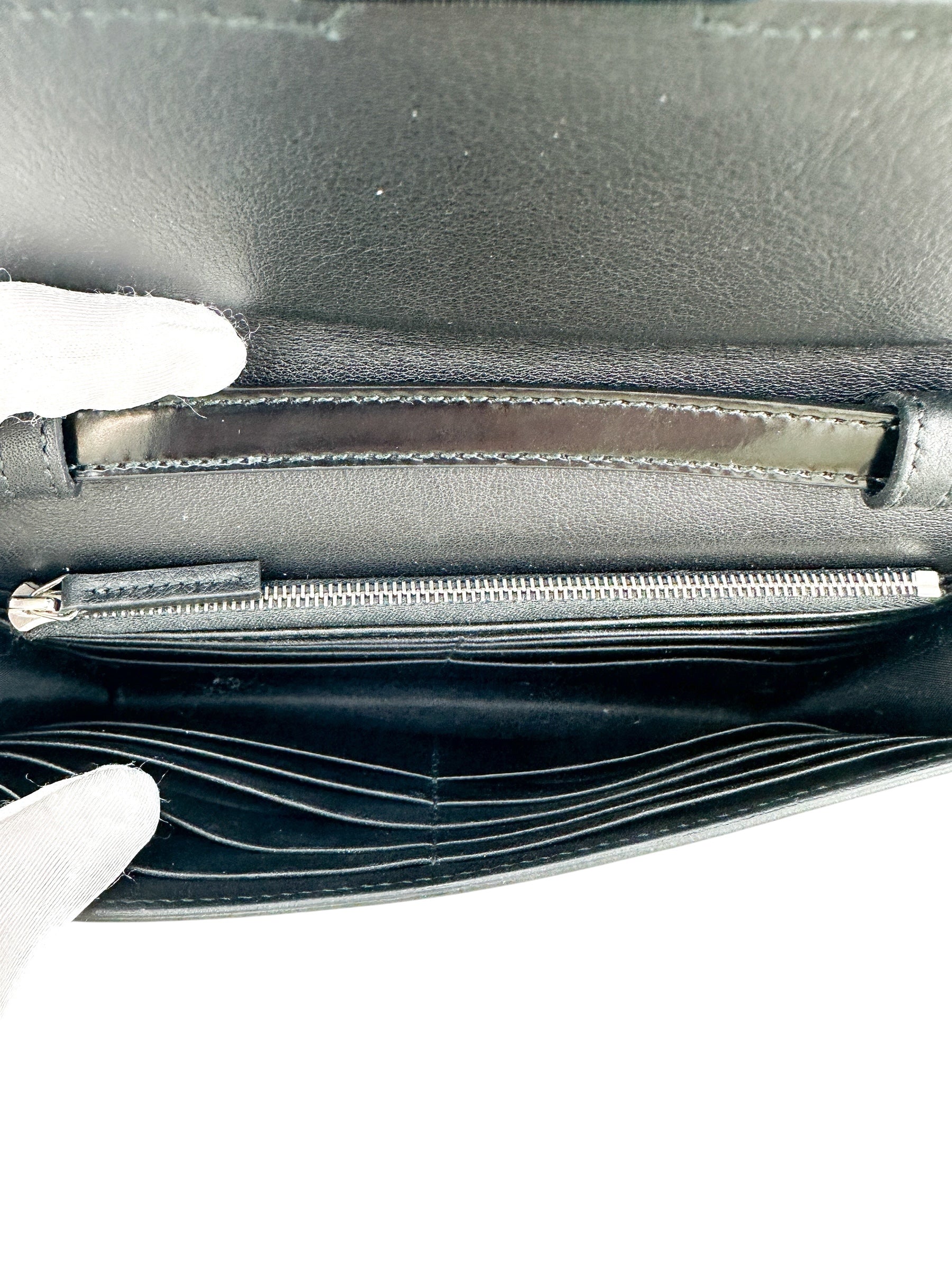 Gucci Black Interlocking GG Small Crossbody Bag (WOC)