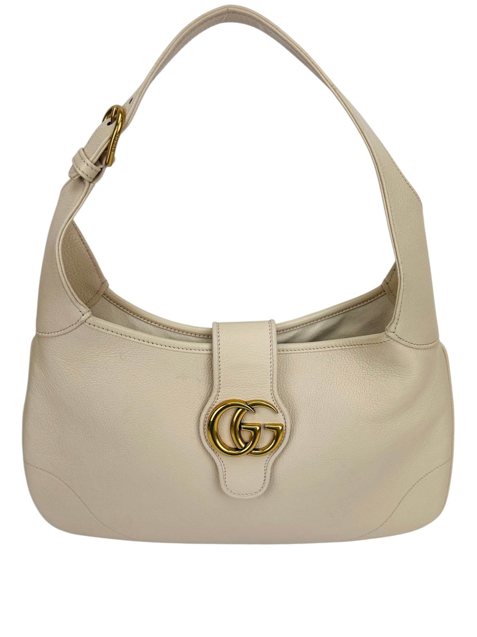 Gucci Ivory Leather Aphrodite Bag