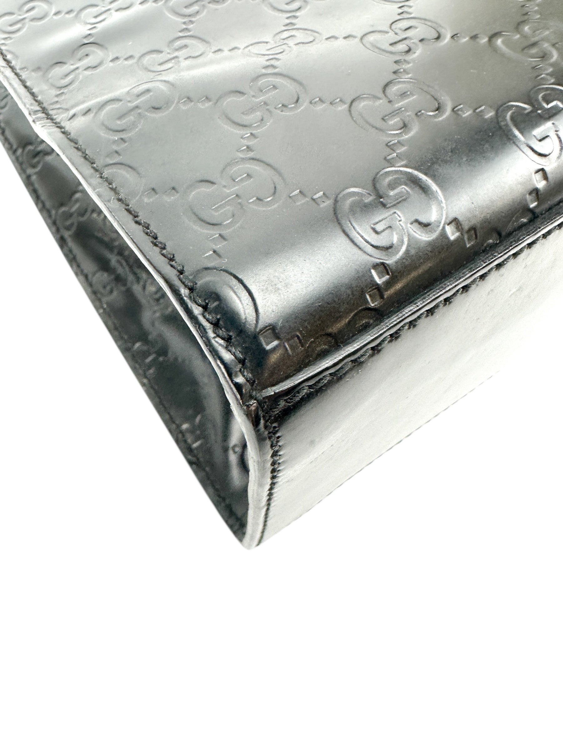 Gucci Black Guccissima Shoulder Bag